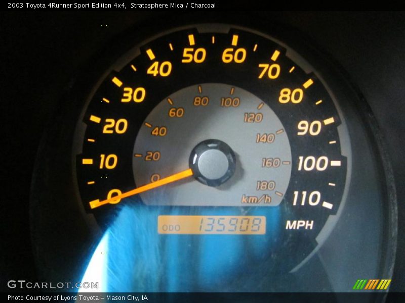 Stratosphere Mica / Charcoal 2003 Toyota 4Runner Sport Edition 4x4