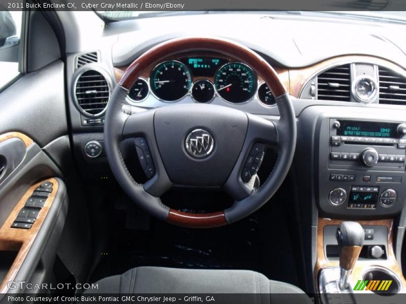 Dashboard of 2011 Enclave CX