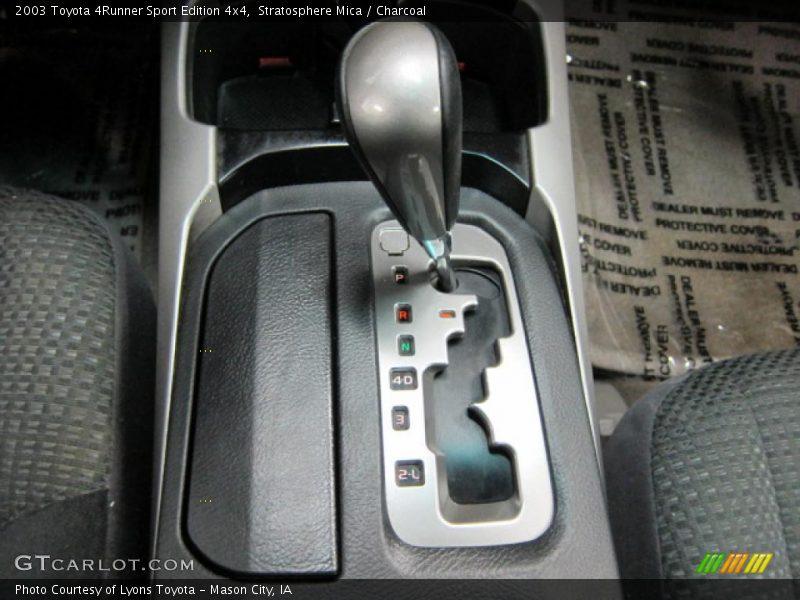 Stratosphere Mica / Charcoal 2003 Toyota 4Runner Sport Edition 4x4