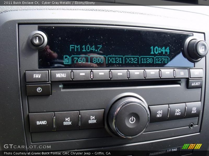 Controls of 2011 Enclave CX
