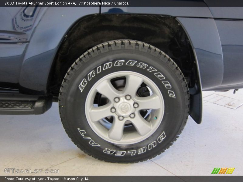 Stratosphere Mica / Charcoal 2003 Toyota 4Runner Sport Edition 4x4