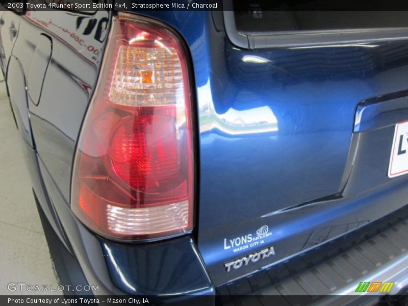 Stratosphere Mica / Charcoal 2003 Toyota 4Runner Sport Edition 4x4
