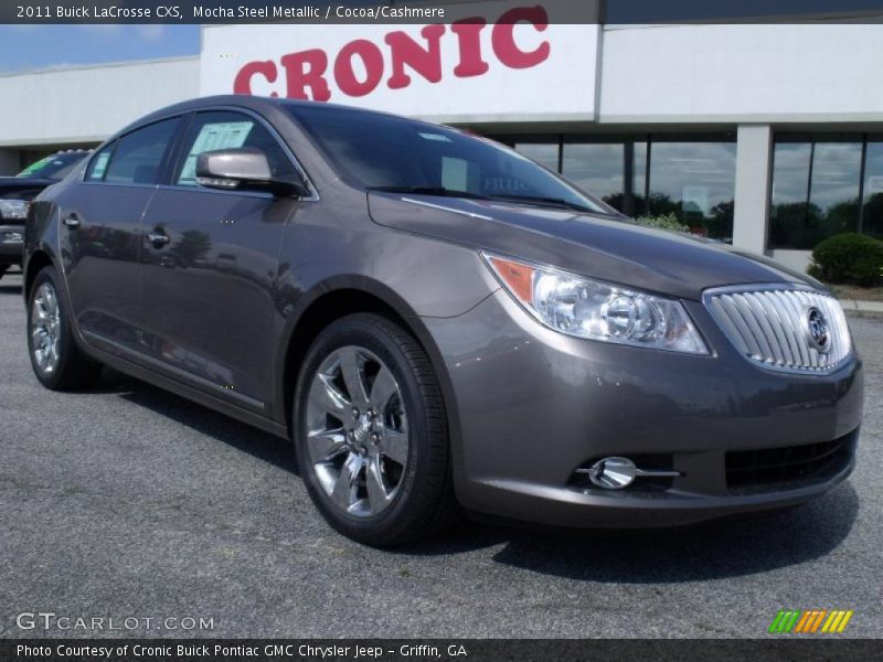 Mocha Steel Metallic / Cocoa/Cashmere 2011 Buick LaCrosse CXS