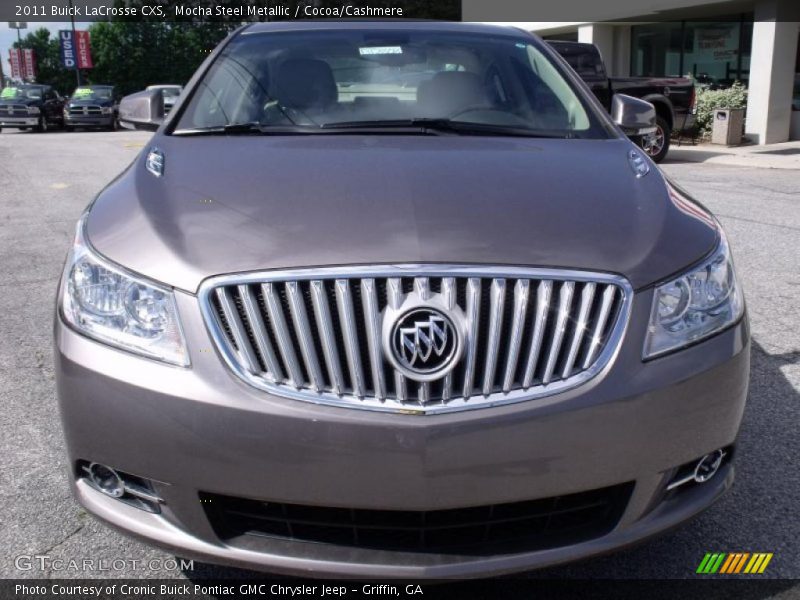 Mocha Steel Metallic / Cocoa/Cashmere 2011 Buick LaCrosse CXS