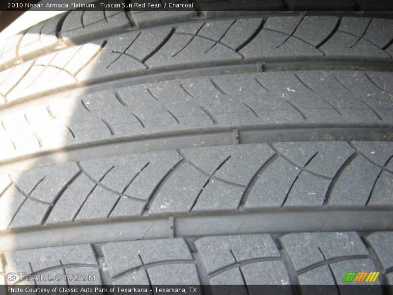Tuscan Sun Red Pearl / Charcoal 2010 Nissan Armada Platinum