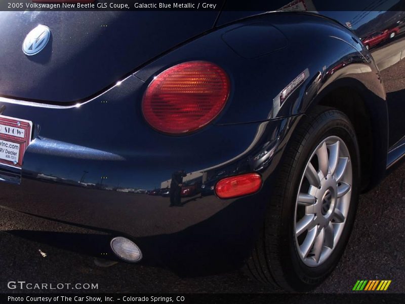Galactic Blue Metallic / Grey 2005 Volkswagen New Beetle GLS Coupe