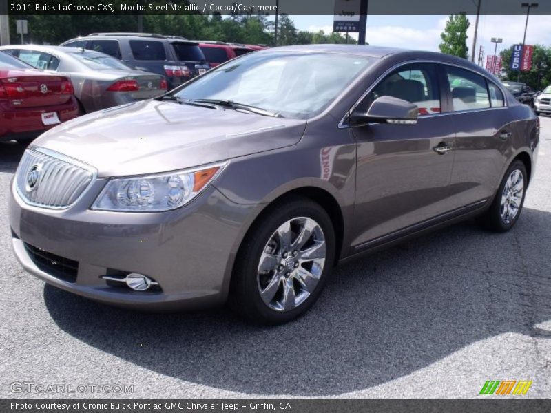 Mocha Steel Metallic / Cocoa/Cashmere 2011 Buick LaCrosse CXS