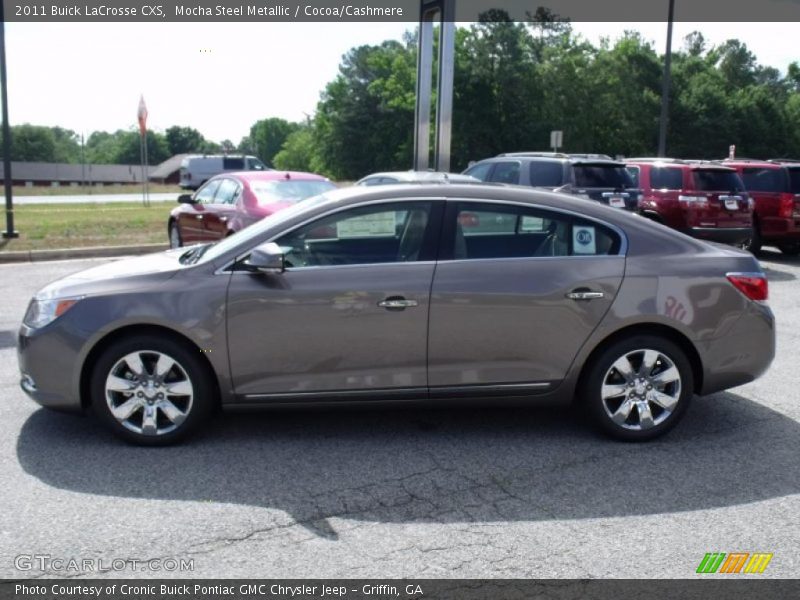 Mocha Steel Metallic / Cocoa/Cashmere 2011 Buick LaCrosse CXS