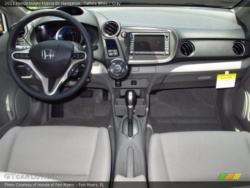  2011 Insight Hybrid EX Navigation Gray Interior