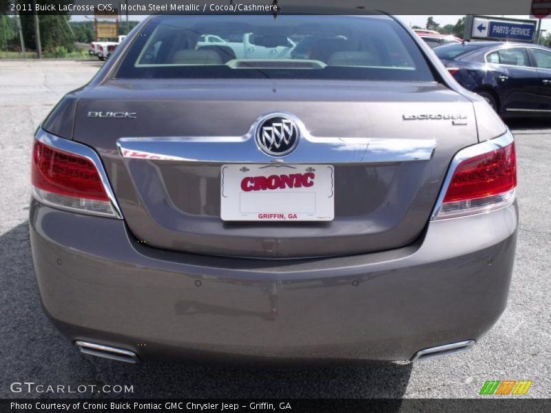 Mocha Steel Metallic / Cocoa/Cashmere 2011 Buick LaCrosse CXS