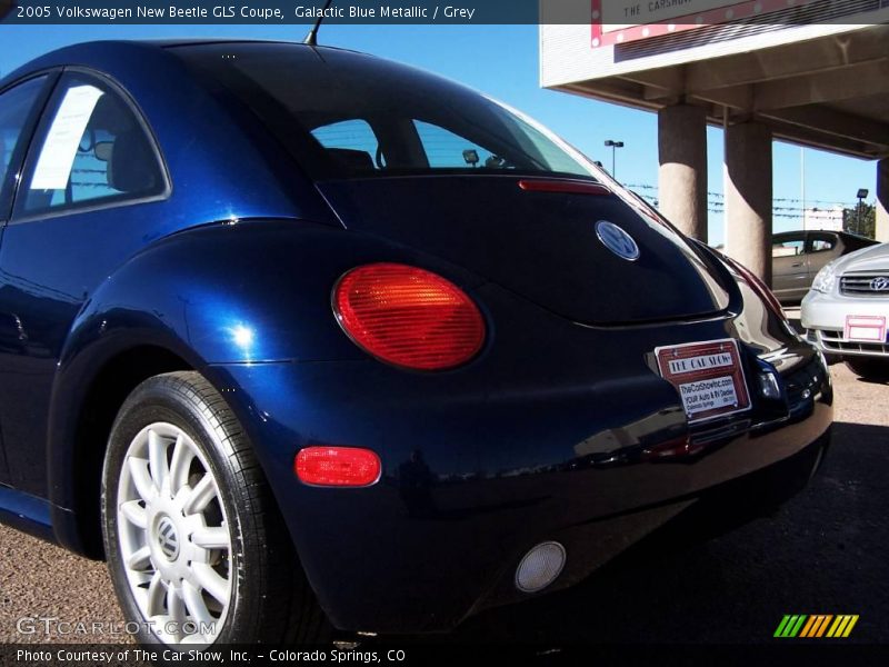 Galactic Blue Metallic / Grey 2005 Volkswagen New Beetle GLS Coupe