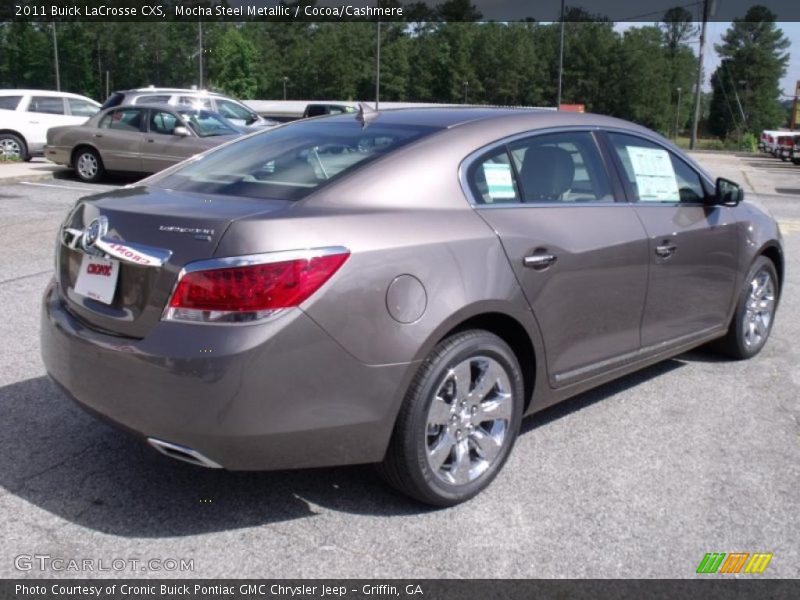 Mocha Steel Metallic / Cocoa/Cashmere 2011 Buick LaCrosse CXS