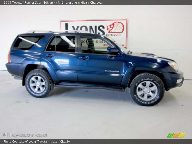 Stratosphere Mica / Charcoal 2003 Toyota 4Runner Sport Edition 4x4