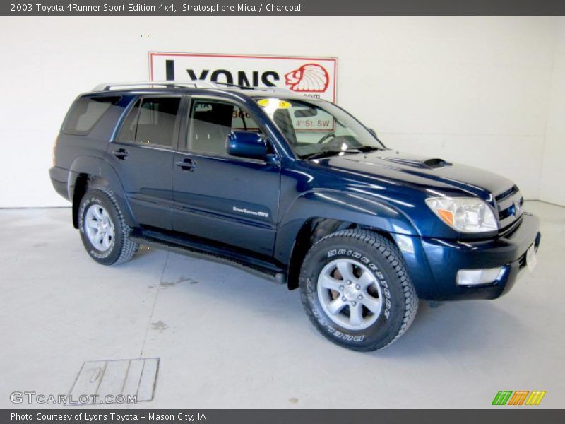 Stratosphere Mica / Charcoal 2003 Toyota 4Runner Sport Edition 4x4