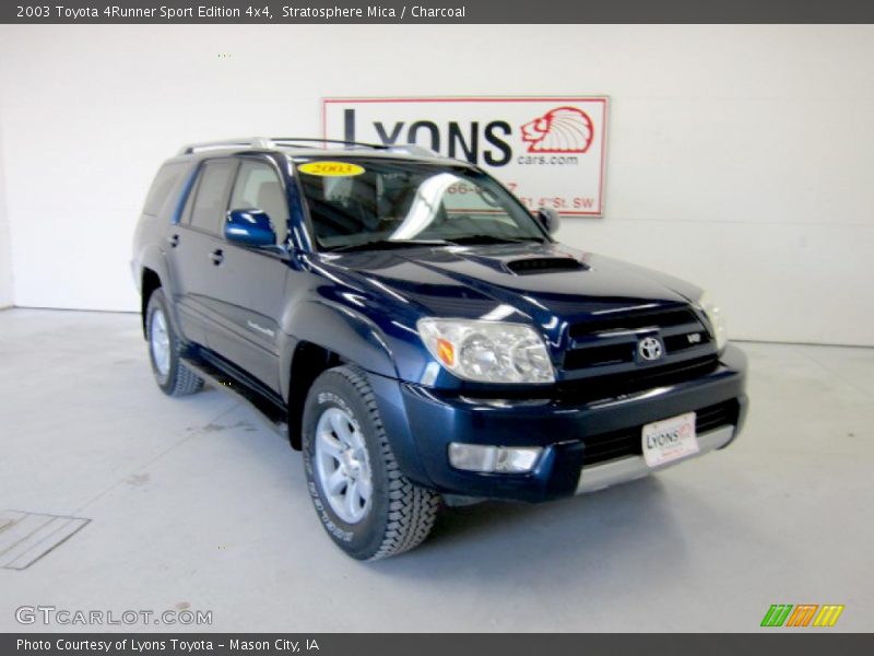 Stratosphere Mica / Charcoal 2003 Toyota 4Runner Sport Edition 4x4