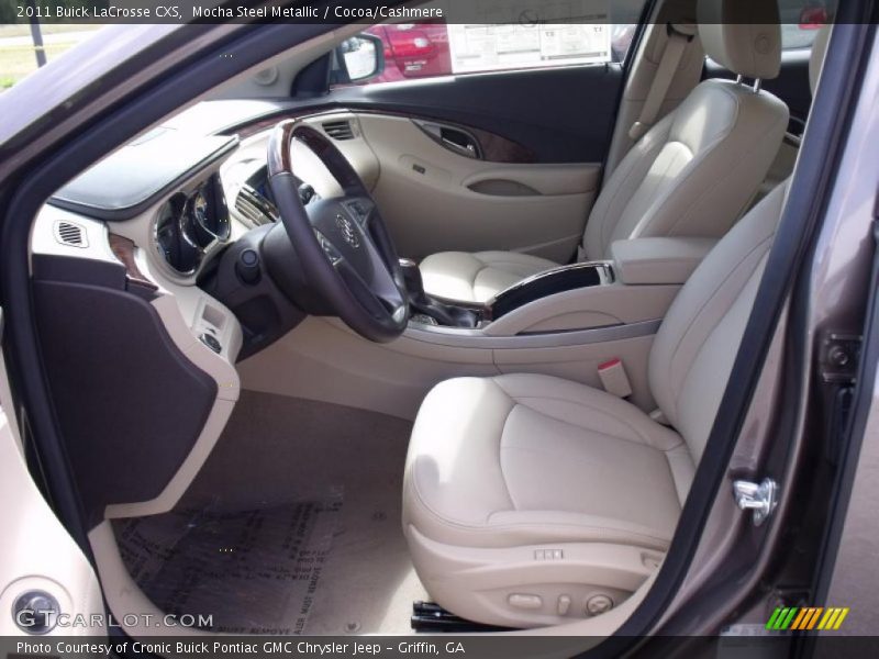  2011 LaCrosse CXS Cocoa/Cashmere Interior