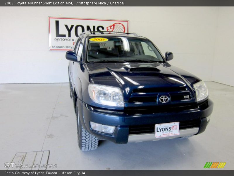 Stratosphere Mica / Charcoal 2003 Toyota 4Runner Sport Edition 4x4