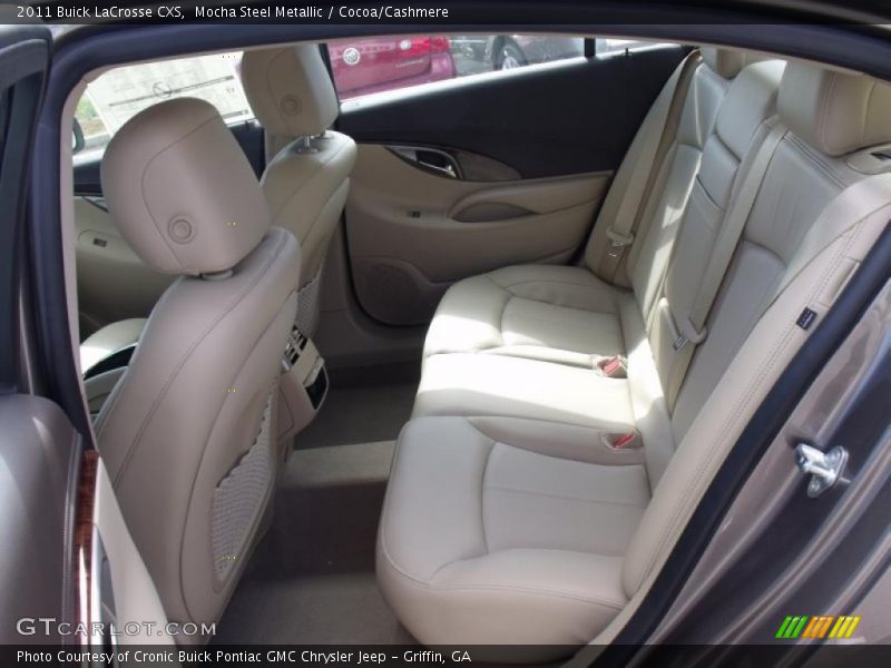  2011 LaCrosse CXS Cocoa/Cashmere Interior