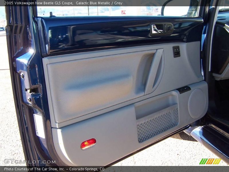 Galactic Blue Metallic / Grey 2005 Volkswagen New Beetle GLS Coupe