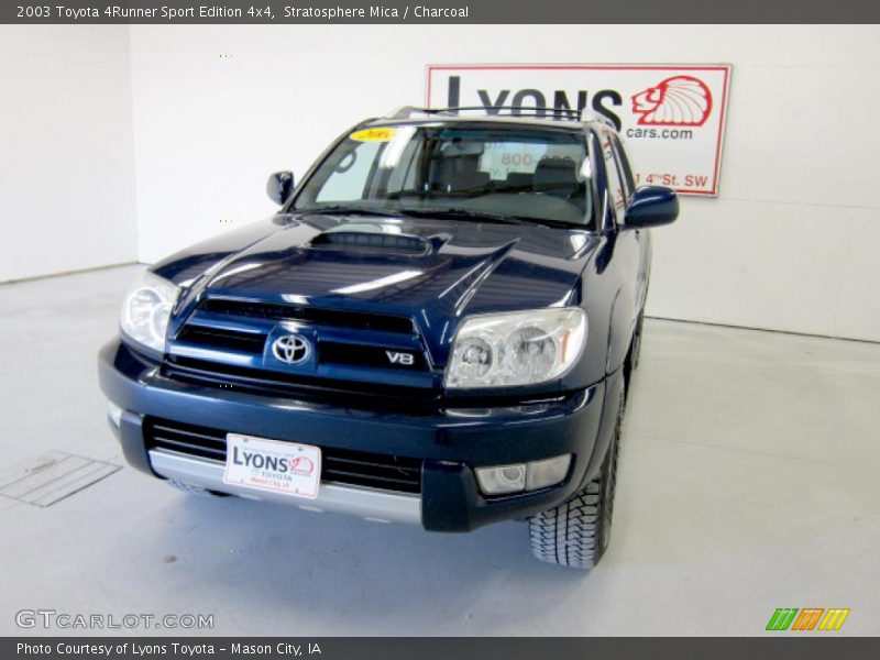 Stratosphere Mica / Charcoal 2003 Toyota 4Runner Sport Edition 4x4