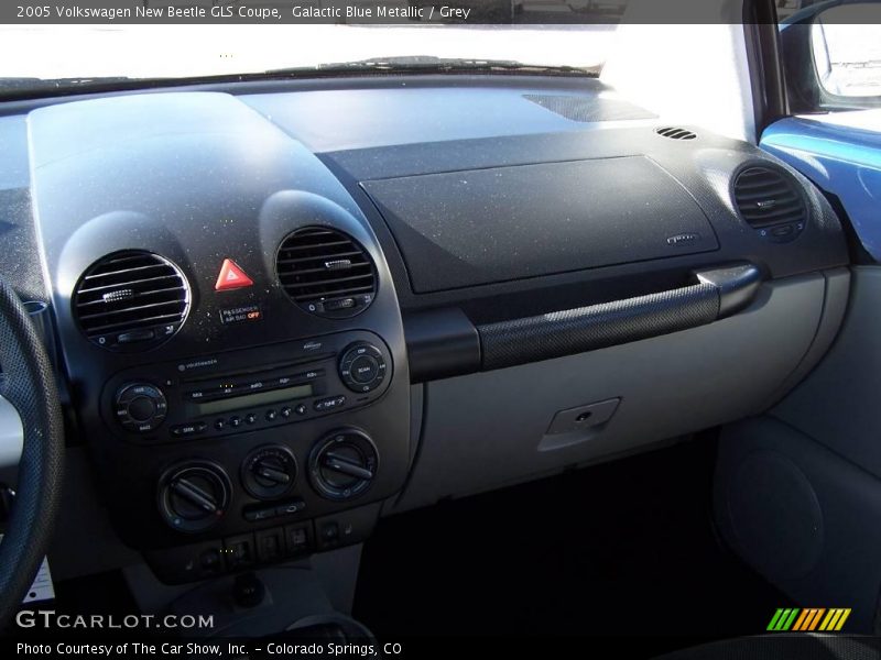 Galactic Blue Metallic / Grey 2005 Volkswagen New Beetle GLS Coupe