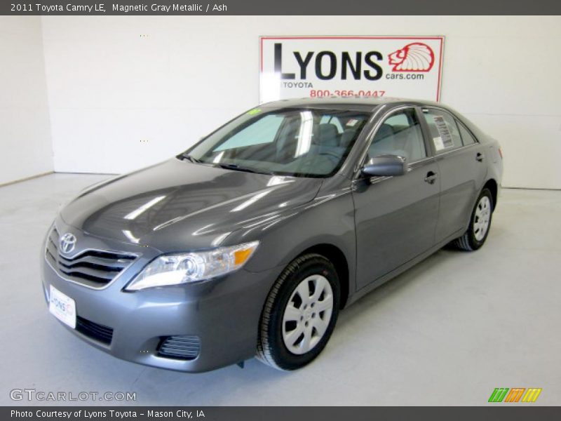 Magnetic Gray Metallic / Ash 2011 Toyota Camry LE
