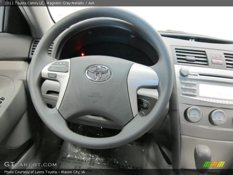 Magnetic Gray Metallic / Ash 2011 Toyota Camry LE