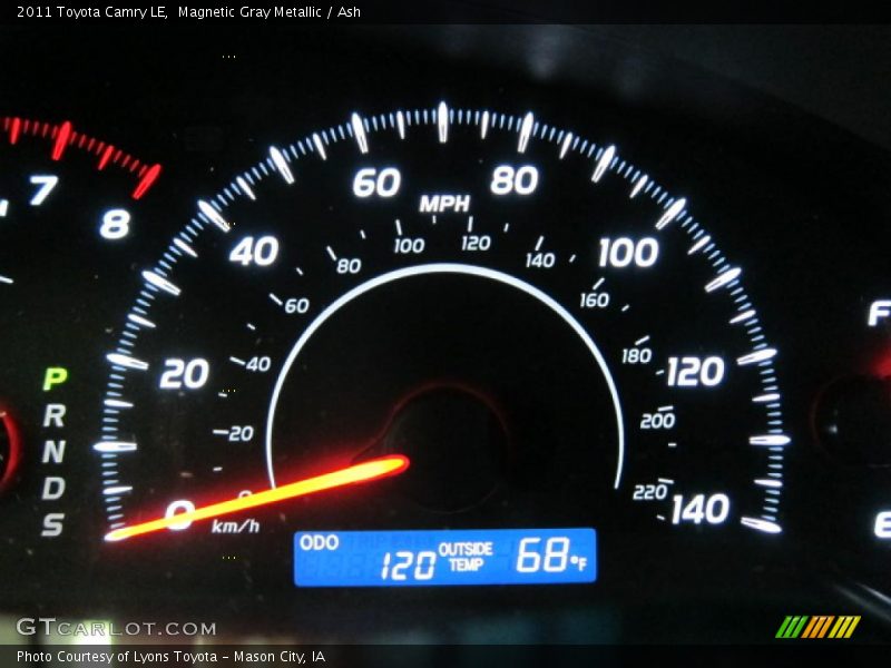 Magnetic Gray Metallic / Ash 2011 Toyota Camry LE