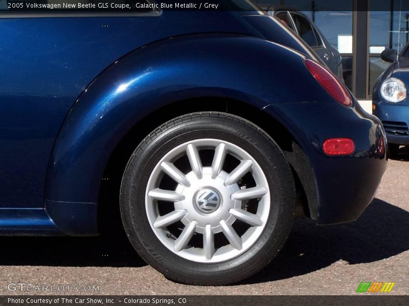 Galactic Blue Metallic / Grey 2005 Volkswagen New Beetle GLS Coupe