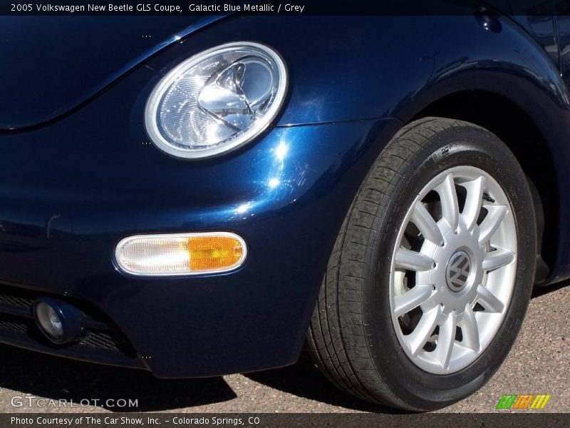 Galactic Blue Metallic / Grey 2005 Volkswagen New Beetle GLS Coupe