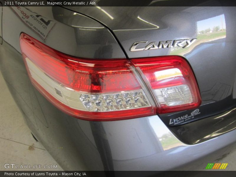 Magnetic Gray Metallic / Ash 2011 Toyota Camry LE