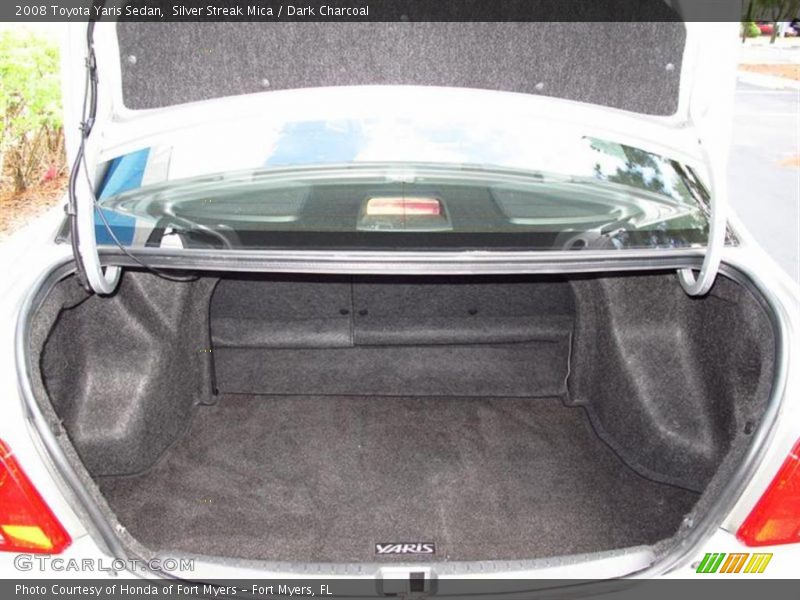 Silver Streak Mica / Dark Charcoal 2008 Toyota Yaris Sedan