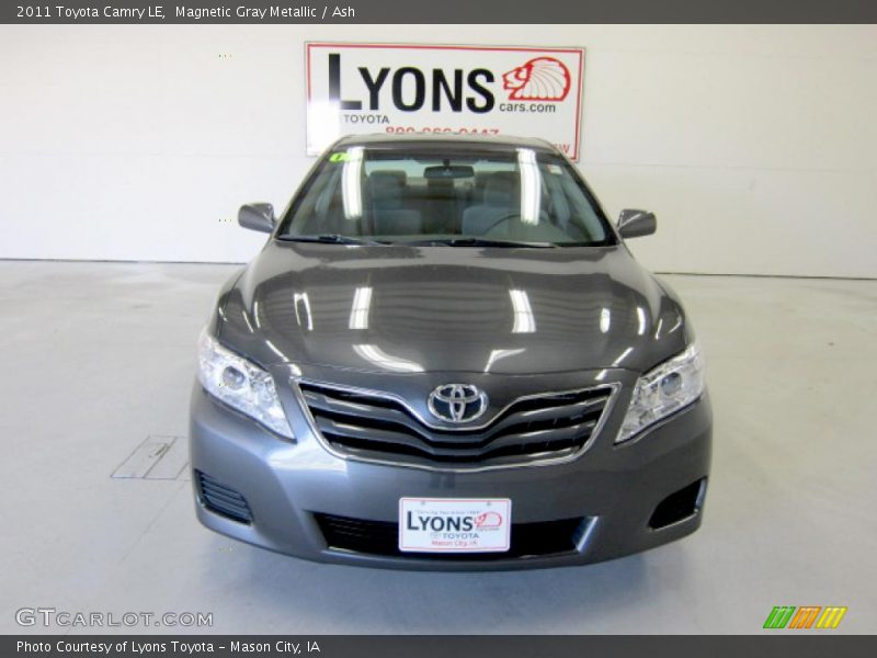 Magnetic Gray Metallic / Ash 2011 Toyota Camry LE