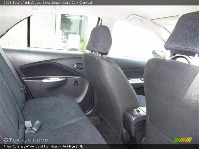 Silver Streak Mica / Dark Charcoal 2008 Toyota Yaris Sedan
