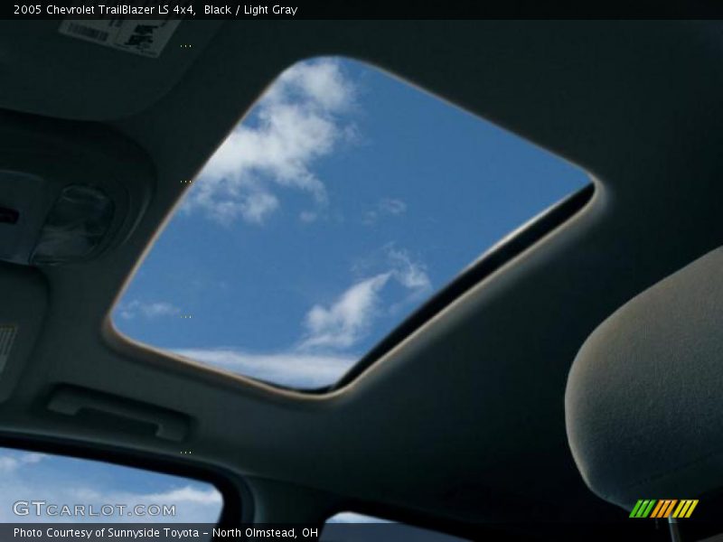 Black / Light Gray 2005 Chevrolet TrailBlazer LS 4x4