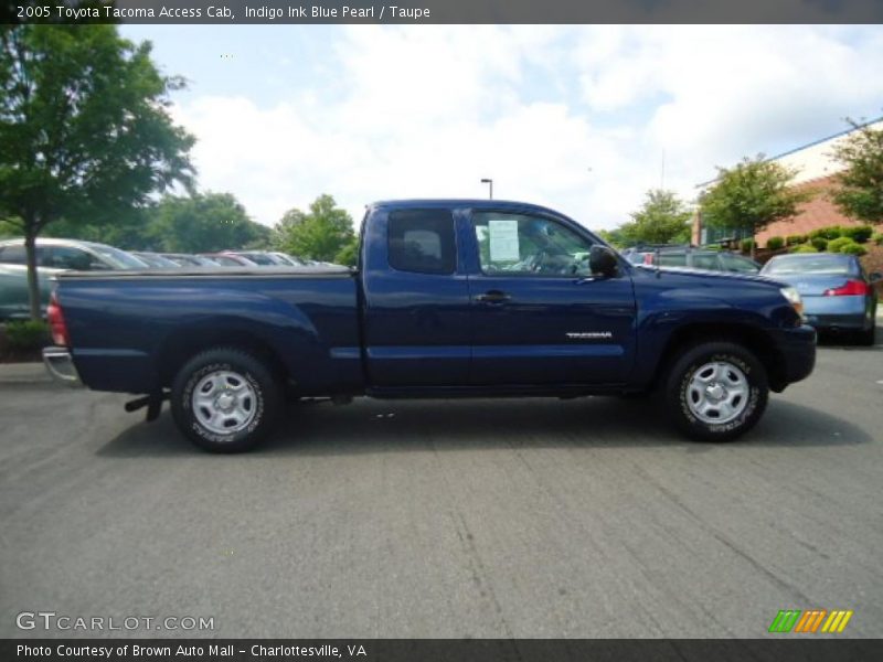 Indigo Ink Blue Pearl / Taupe 2005 Toyota Tacoma Access Cab