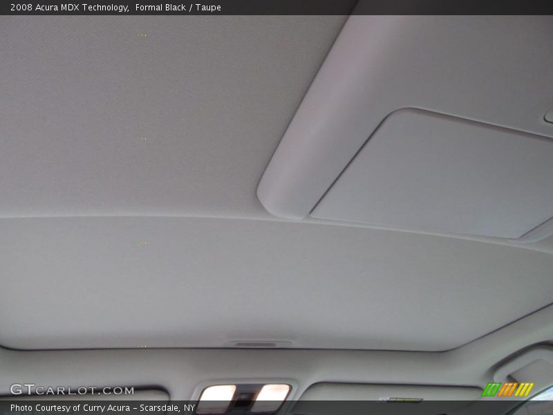 Formal Black / Taupe 2008 Acura MDX Technology