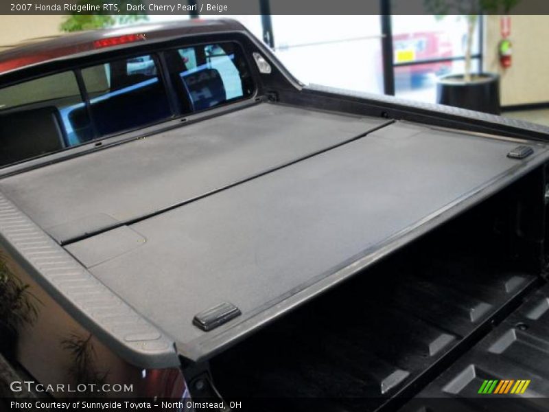 Dark Cherry Pearl / Beige 2007 Honda Ridgeline RTS