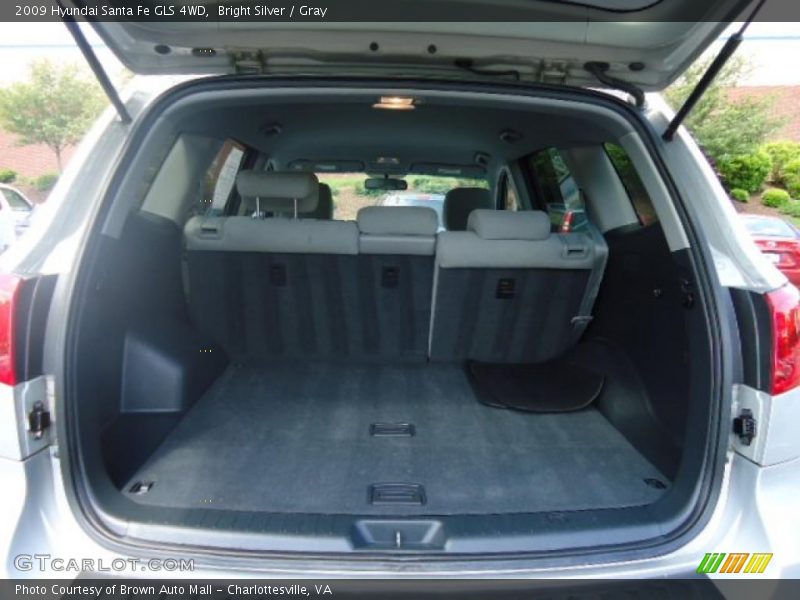 Bright Silver / Gray 2009 Hyundai Santa Fe GLS 4WD