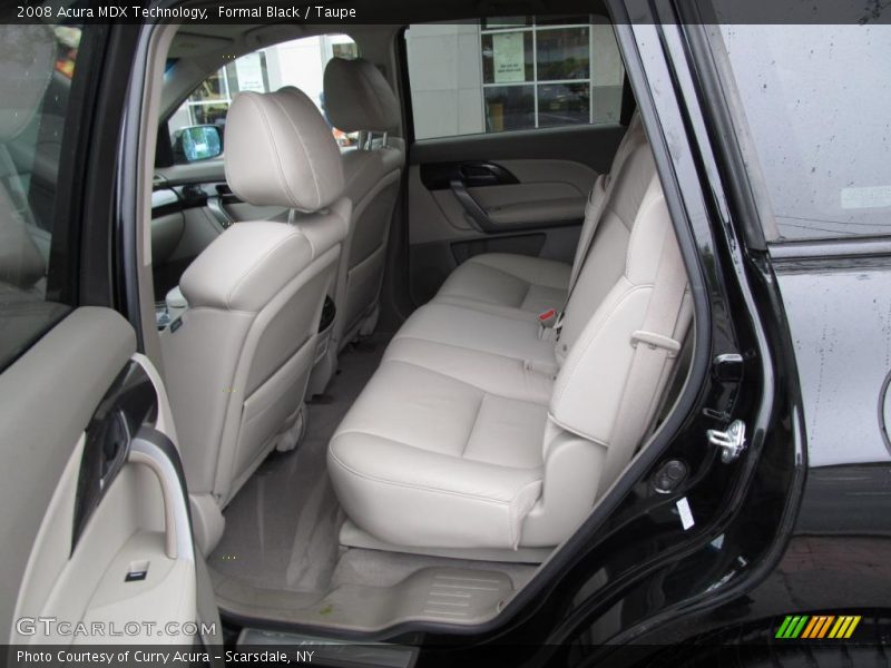Formal Black / Taupe 2008 Acura MDX Technology