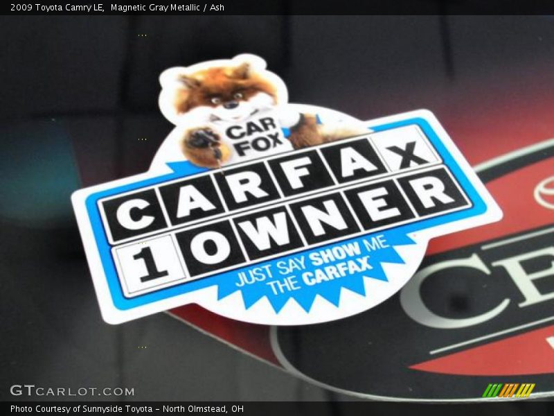 Magnetic Gray Metallic / Ash 2009 Toyota Camry LE
