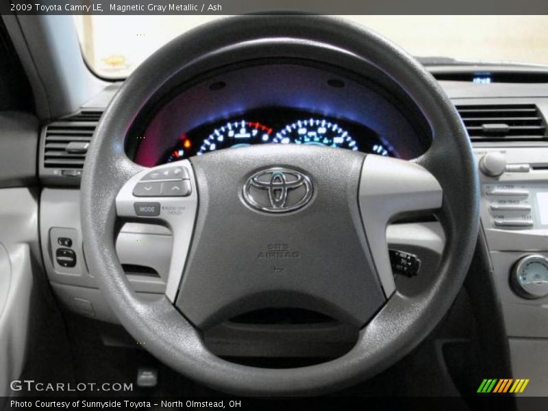 Magnetic Gray Metallic / Ash 2009 Toyota Camry LE
