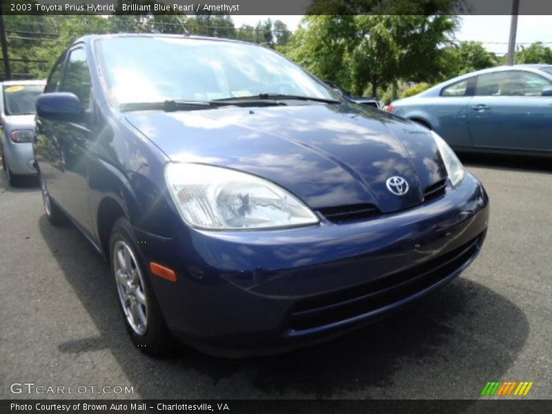 Brilliant Blue Pearl / Amethyst 2003 Toyota Prius Hybrid