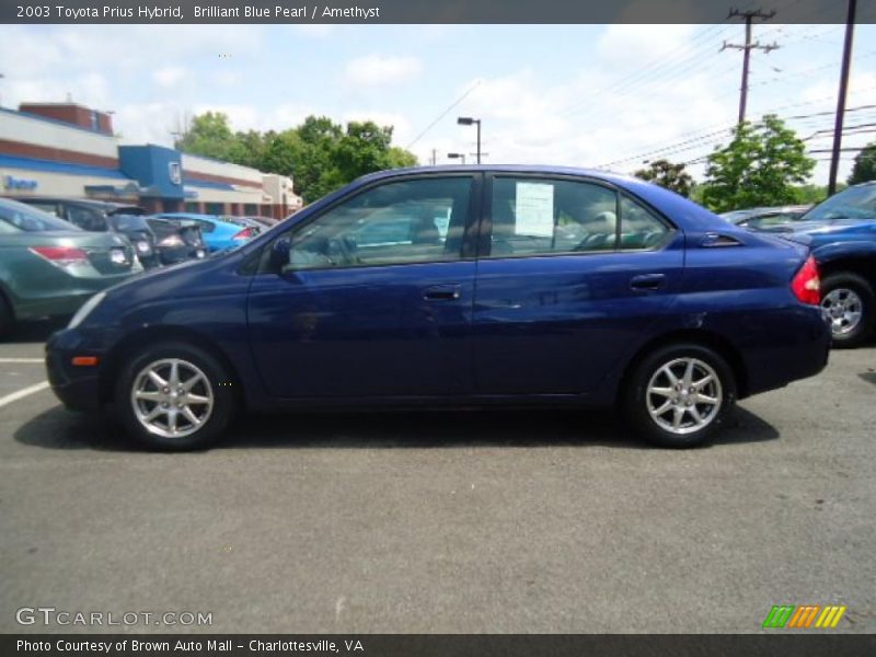 Brilliant Blue Pearl / Amethyst 2003 Toyota Prius Hybrid