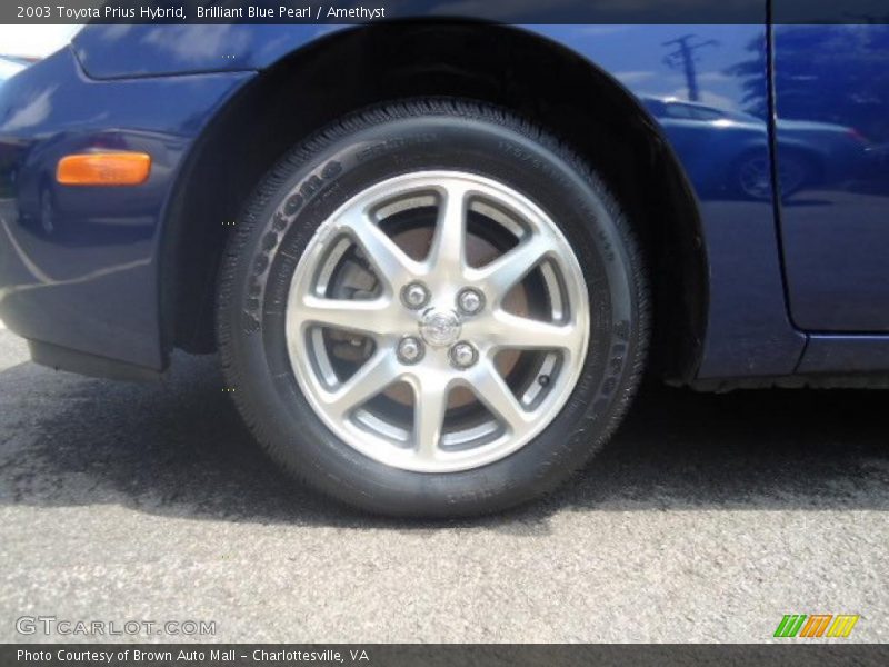 Brilliant Blue Pearl / Amethyst 2003 Toyota Prius Hybrid