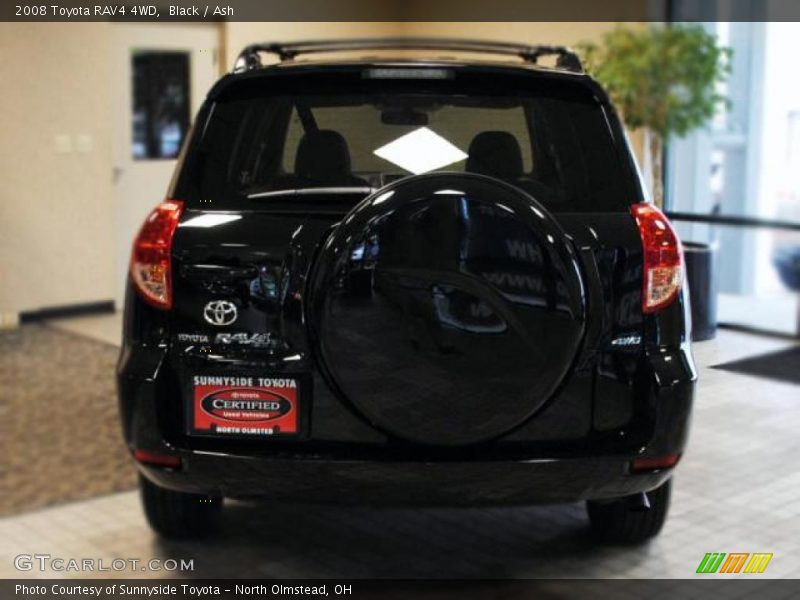 Black / Ash 2008 Toyota RAV4 4WD