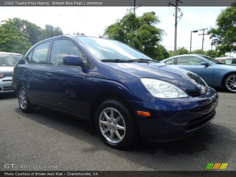 Brilliant Blue Pearl / Amethyst 2003 Toyota Prius Hybrid