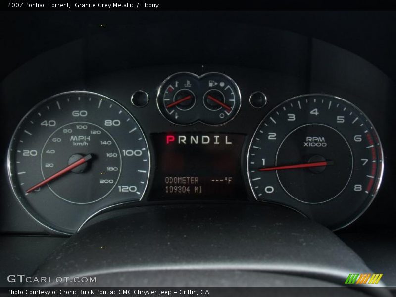 Granite Grey Metallic / Ebony 2007 Pontiac Torrent