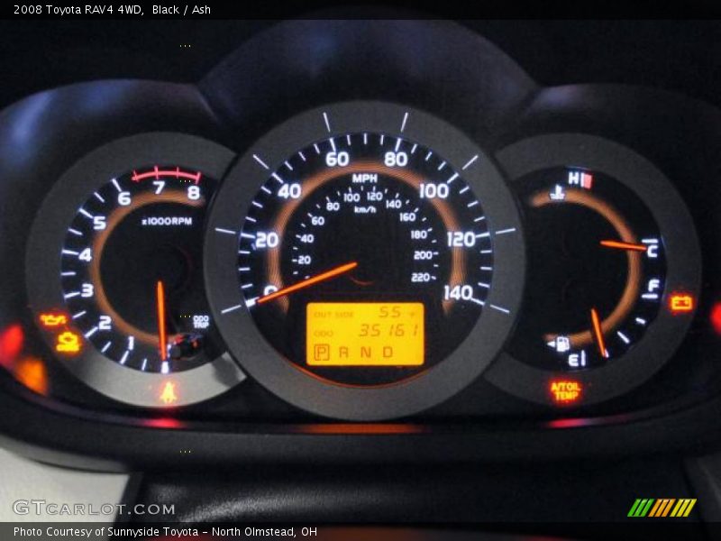 Black / Ash 2008 Toyota RAV4 4WD