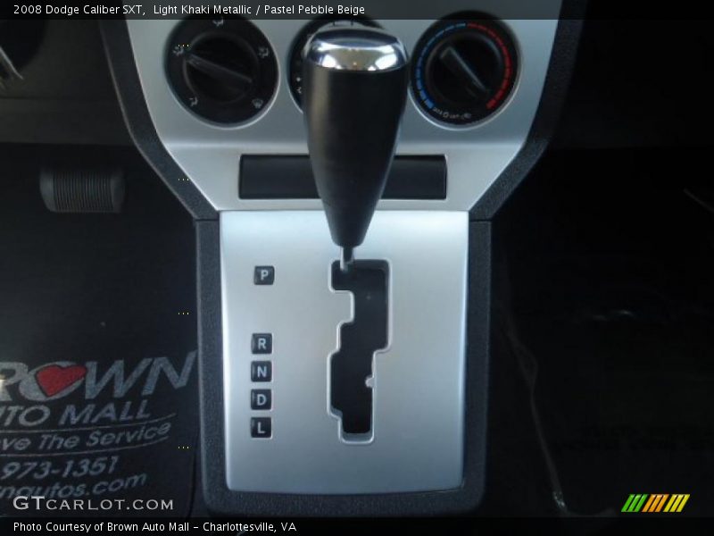 Light Khaki Metallic / Pastel Pebble Beige 2008 Dodge Caliber SXT